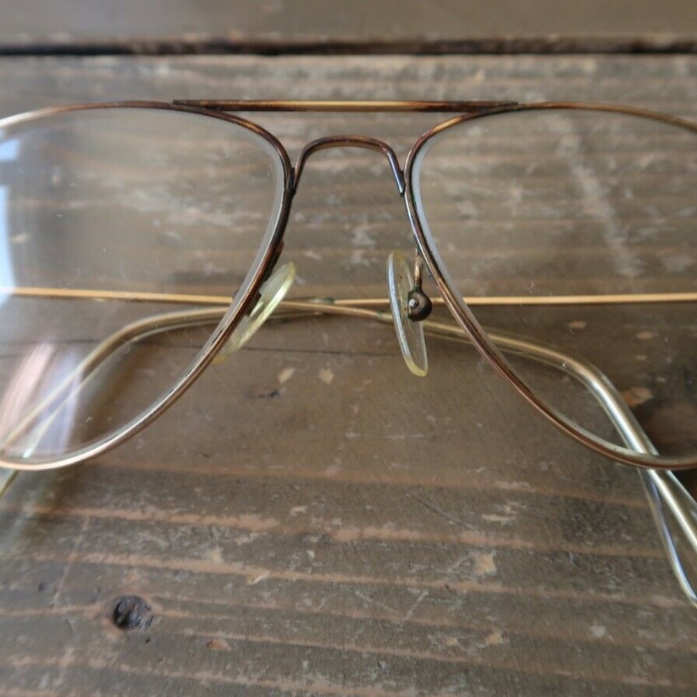 Vintage SEYTHOUX 14K GF AVIATOR EYEGLASSES FRAMES